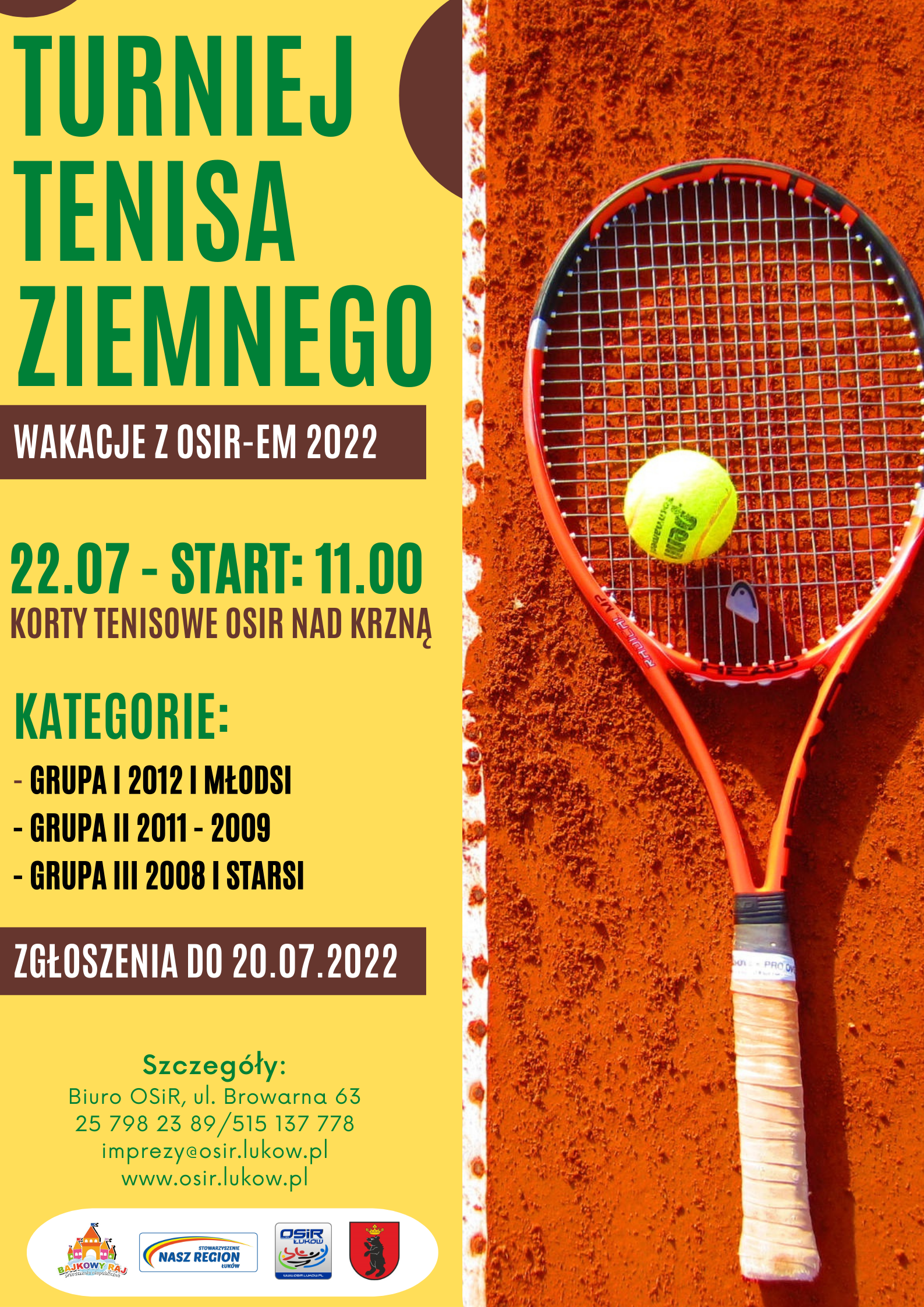 turniej tenisa ziemnego