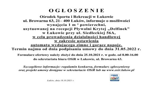 Ogłoszenie
