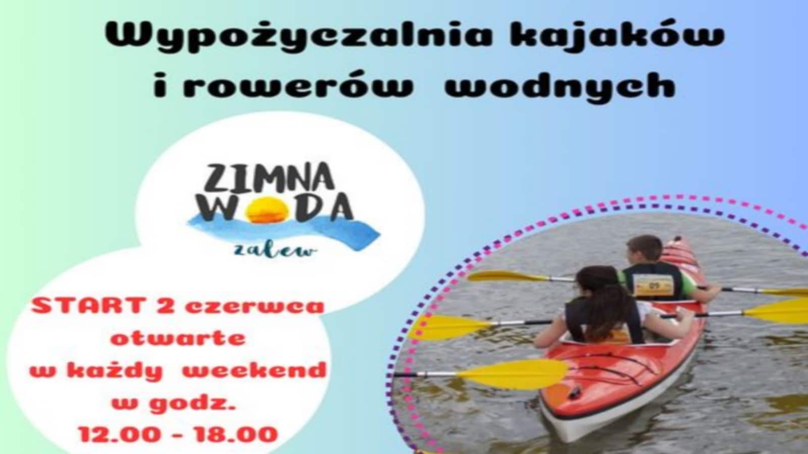 Rusza wypożyczalnia nad zalewem
