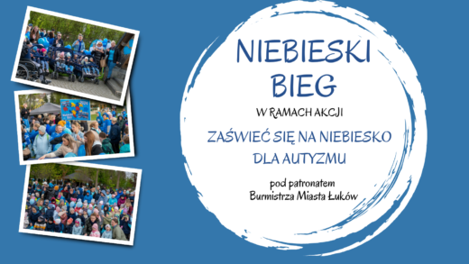 niebieski bieg